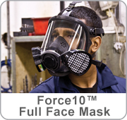 Force 10 Full Face Respirator Masks