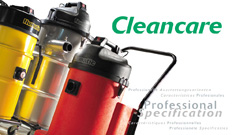 Professional and Industrial Vacuum Cleaner Range