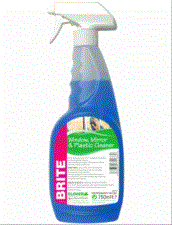 BRITE Window, Mirror and Plastic Cleaner