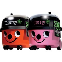 Henry and Hetty Vacuum Cleaners