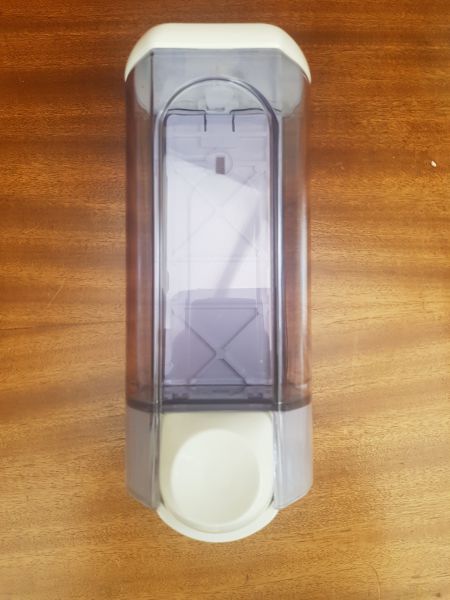 Malpas White Transparent Soap Dispensers